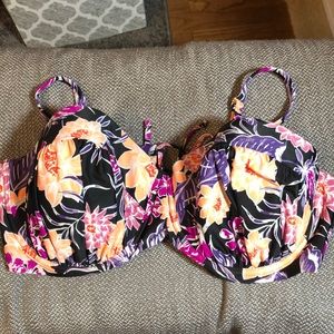 Plus size bikini top